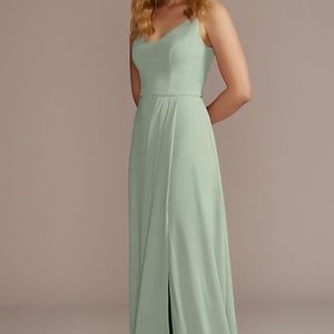 Worn Once DB Studio Chiffon Spaghetti Strap Bridesmaids Dress
